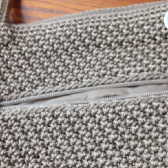 The Sak crocheted light brown shoulder bag - Picture 2 of 6